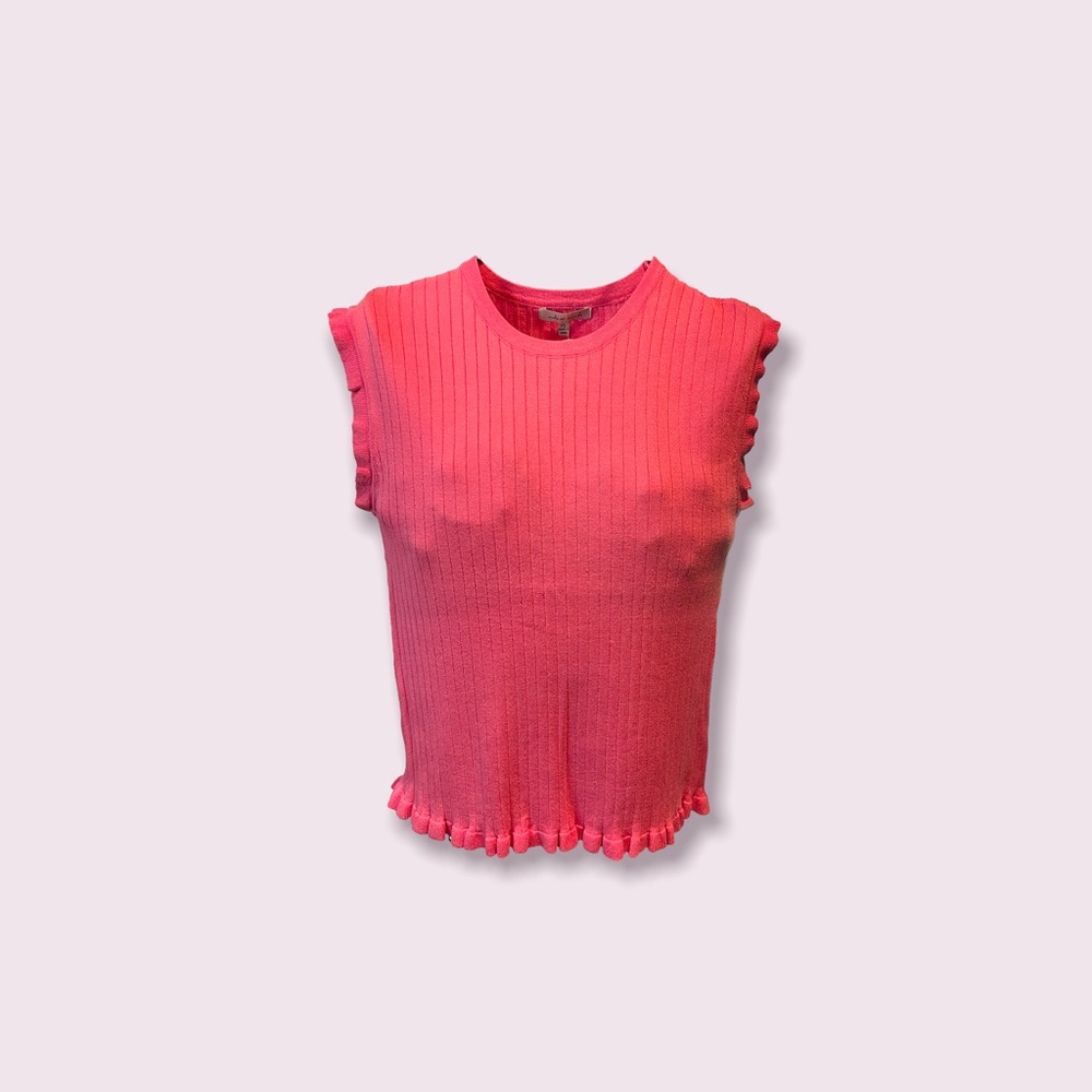 Ruffle Hem Tank NWT